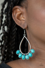 Load image into Gallery viewer, Stone Sky - Blue Earrings
