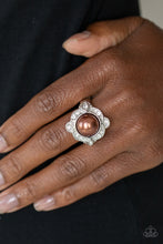 Load image into Gallery viewer, Ornamental Opulence - Brown Ring
