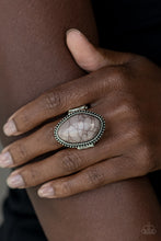 Load image into Gallery viewer, Stone Samba - Silver Ring - Paparazzi
