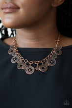 Load image into Gallery viewer, Meadow Masquerade - Copper Necklace
