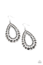 Load image into Gallery viewer, Glacial Glaze - Silver Earrings - Paparazzi
