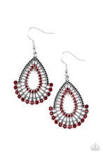 Load image into Gallery viewer, Castle Collection - Red Earrings
