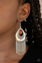 Load image into Gallery viewer, Scattered Storms - Red Earrings
