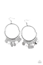 Load image into Gallery viewer, Speed of SPOTLIGHT - Silver Earrings - Hoop

