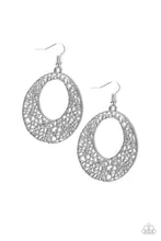 Load image into Gallery viewer, Serenely Shattered - Silver Earrings
