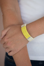 Load image into Gallery viewer, Hot Cross BUNGEE - Yellow Bracelet - Urban
