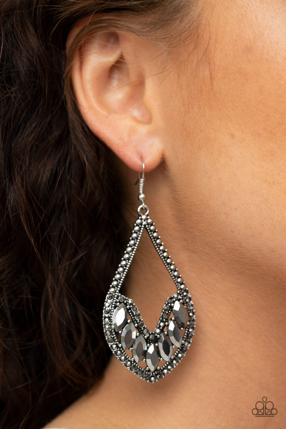 Ethereal Expressions - Silver Earrings - Paparazzi