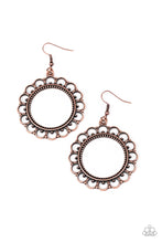 Load image into Gallery viewer, Sun Lounge - Copper Earrings
