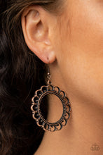Load image into Gallery viewer, Sun Lounge - Copper Earrings
