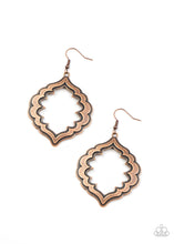 Load image into Gallery viewer, Taj Mahal Majesty - Copper Earrings
