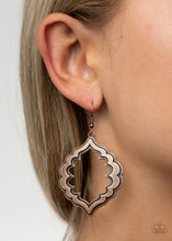 Load image into Gallery viewer, Taj Mahal Majesty - Copper Earrings
