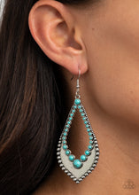 Load image into Gallery viewer, Essential Minerals - Blue Earrings - Paparazzi
