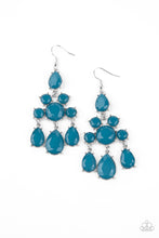 Load image into Gallery viewer, Afterglow Glamour - Blue Earrings
