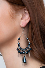 Load image into Gallery viewer, Party Planner Posh - Blue Earrings - Paparazzi
