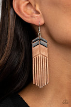 Load image into Gallery viewer, Desert Trails - Black Earrings  - Urban

