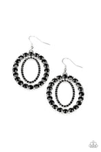 Load image into Gallery viewer, Deluxe Luxury - Black Earrings - Paparazzi
