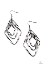 Load image into Gallery viewer, Retro Resplendence - Black Earrings
