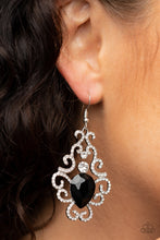 Load image into Gallery viewer, Happily Ever AFTERGLOW - Black Earrings - Paparazzi
