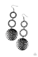 Load image into Gallery viewer, Blooming Baubles - Black Earrings
