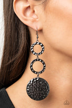 Load image into Gallery viewer, Blooming Baubles - Black Earrings
