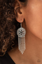 Load image into Gallery viewer, Blissfully Botanical - Black Earrings - Paparazzi
