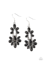 Load image into Gallery viewer, Cactus Cruise - Black Earrings
