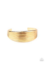 Load image into Gallery viewer, Off the Cuff Couture - Gold Bracelet
