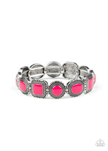 Load image into Gallery viewer, Vividly Vintage - Pink Bracelet
