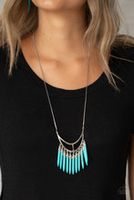 Load image into Gallery viewer, Stone Age A-Lister - Blue Necklace
