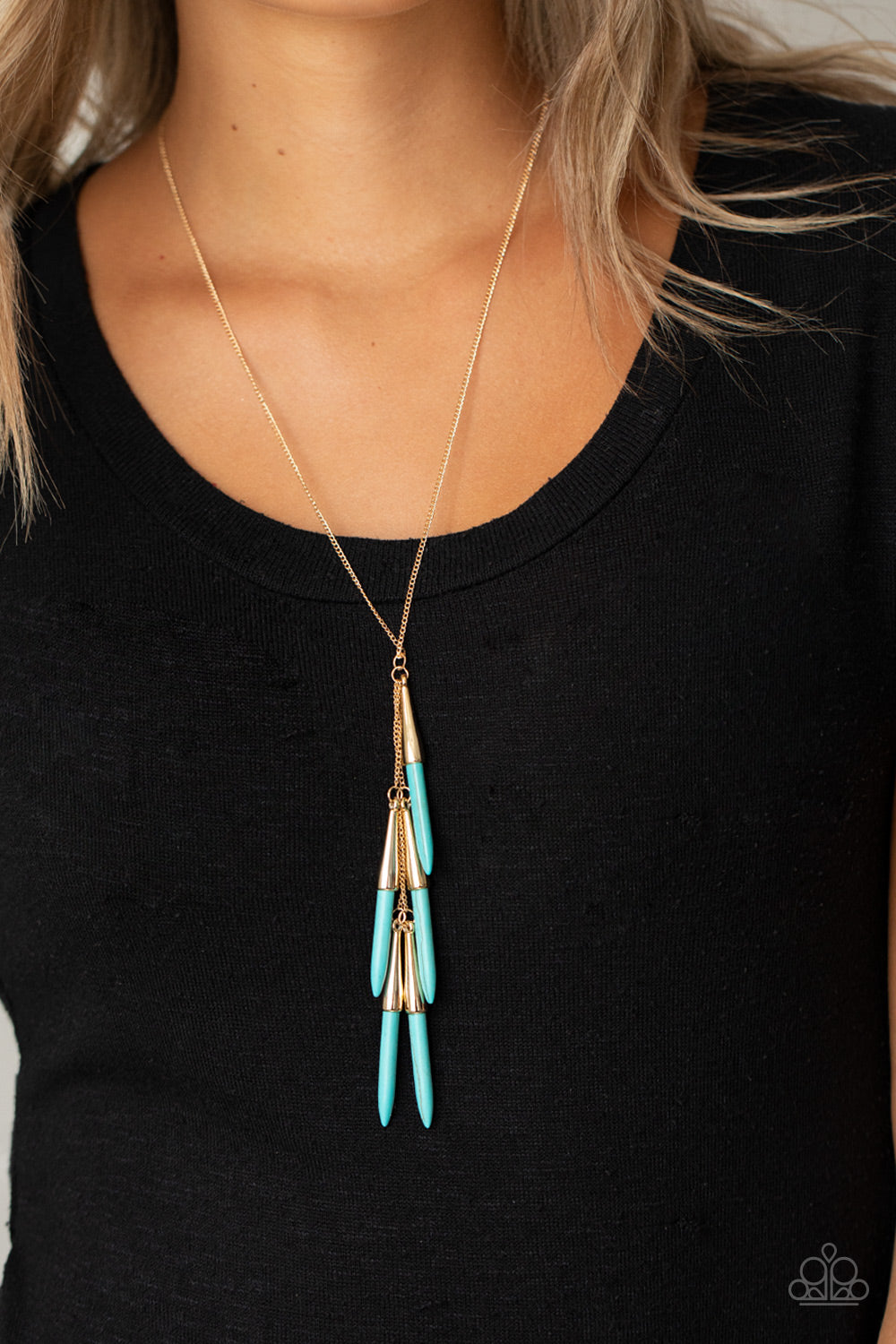 PRIMITIVE and Proper - Blue Necklace