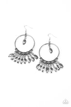 Load image into Gallery viewer, Metallic Harmony - Silver Earrings
