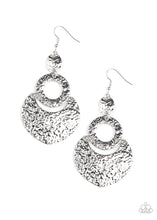 Load image into Gallery viewer, Shimmer Suite - Silver Earrings  - Hoop- Paparazzi
