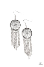 Load image into Gallery viewer, Blissfully Botanical - Silver Earrings - Paparazzi
