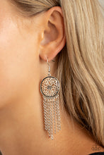 Load image into Gallery viewer, Blissfully Botanical - Silver Earrings - Paparazzi
