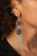 Load image into Gallery viewer, Medallion Mecca - Silver Earrings
