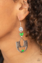 Load image into Gallery viewer, Modern Day Mecca - Green Earrings
