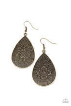Load image into Gallery viewer, Tribal Takeover - Brass Earrings
