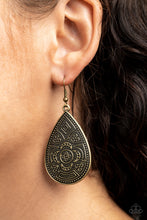 Load image into Gallery viewer, Tribal Takeover - Brass Earrings
