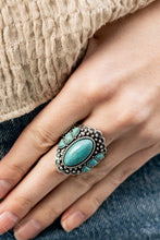 Load image into Gallery viewer, Simply Santa Fe - Cottage Garden- Silver/Blue Necklace Set - Complete Trend Blend - Fashion Fix
