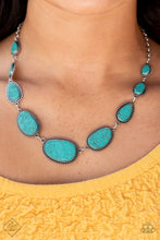 Load image into Gallery viewer, Simply Santa Fe - Elemental Eden - Blue Necklace Set - Complete Trend Blend - Fashion Fix
