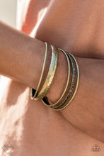 Load image into Gallery viewer, Sunset Sightings - Learn the HARDWARE Way - Brass Necklace Set - Complete Trend Blend - Fashion Fix
