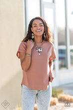 Load image into Gallery viewer, Sunset Sightings - Learn the HARDWARE Way - Brass Necklace Set - Complete Trend Blend - Fashion Fix
