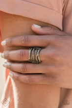 Load image into Gallery viewer, Sunset Sightings - Learn the HARDWARE Way - Brass Necklace Set - Complete Trend Blend - Fashion Fix
