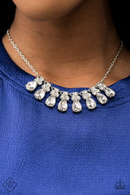 Load image into Gallery viewer, Fiercely 5th Avenue - Sparkly Ever After - White Necklace Set - Fashion Fix
