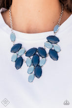 Load image into Gallery viewer, Glimpses of Malibu - Date Night Nouveau - Blue Necklace Set - Complete Trend Blend  - Fashion Fix

