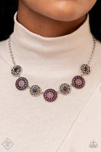 Load image into Gallery viewer, Glimpses of Malibu - Farmers Market Fashionista - Purple Necklace Set - Fashion Fix
