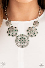 Load image into Gallery viewer, Glimpses of Malibu - Royally Romantic - Green Necklace Set - Complete Trend Blend - Fashion Fix
