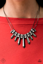 Load image into Gallery viewer, Magnificent Musings - Dangerous Dazzle - Black Necklace Set - Complete Trend Blend - Fashion Fix
