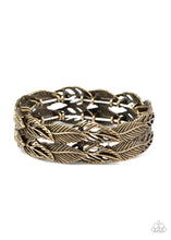 Load image into Gallery viewer, Its Five o FLOCK Somewhere - Brass Bracelet
