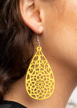 Load image into Gallery viewer, Seaside Sunsets - Yellow Earrings
